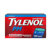Tylenol 100 Count / 100ct / PM Extra Strength Acetaminophen