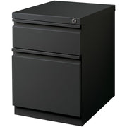 Hirsh Industries Dark Coal / Modern / 21.75" H x 15" W x 19.88" D Mobile File Cabinets