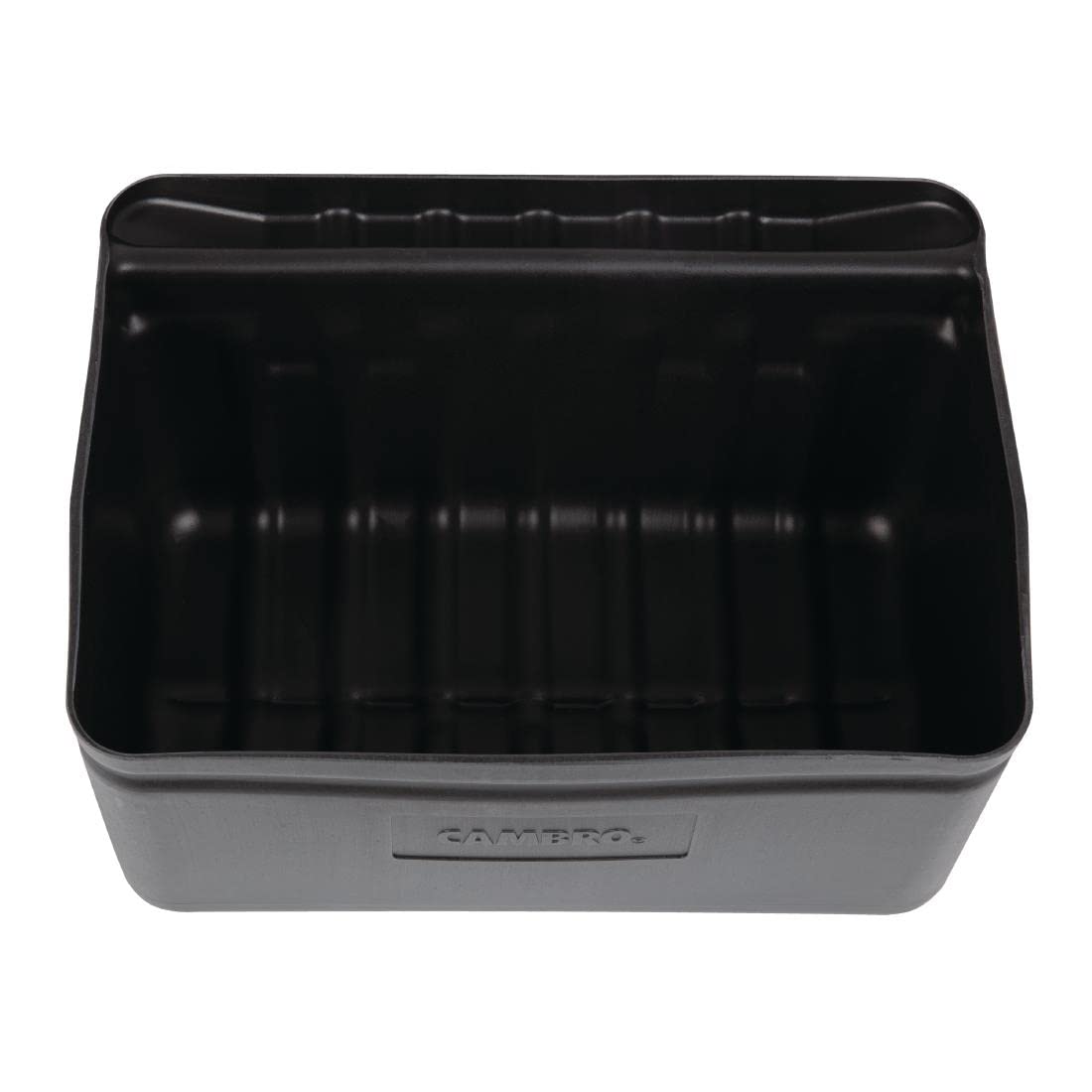2-1/2 gal Silverware Holder by Cambro – 2.5-Gallon, 2.5 gallons, Plastic, Black, Model HKC6601