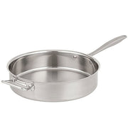 Intrigue S/S Mirror Finish 9.5 Qt Saute Pan by Vollrath – 9.5 Inch, Stainless Steel, Model 47747