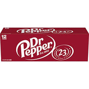 Dr Pepper Regular / 12 Fl Oz (Pack of 24) / 12 Soft Drinks