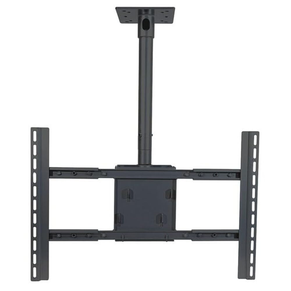 VMP 37" - 80" LARGE FLAT PANEL CEILING MOUNT - BLACK by Video Mount Products – Alloy Steel, Black, Model PDS-LCB