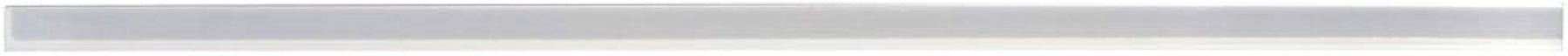 HUBERT Clear Plastic Peel and Stick Quick Clip Sign Holder - 24"L x 7/8"H