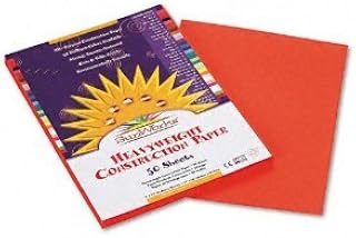 Prang Brightly-colored, high-strength, heavyweight construction paper with long, strong fibers that cut clean and fold evenly without cracking. All purpose, high bulk, smooth textured. Made with a chemical-free pulping process to help ensure a cleaner environment.