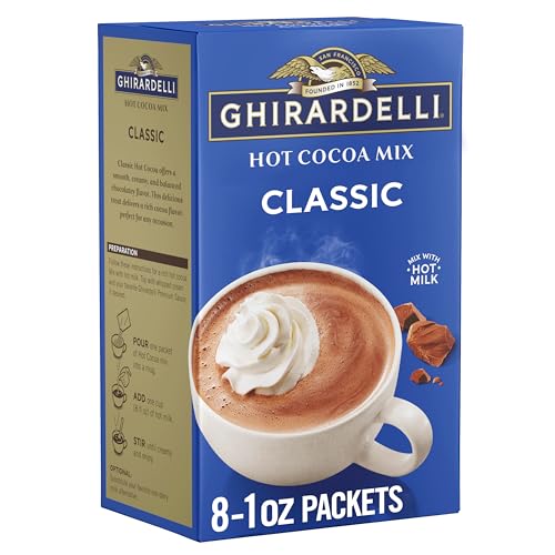 Ghirardelli Classic / 8 ct (Pack of 8) / Chocolate Malted Drinks