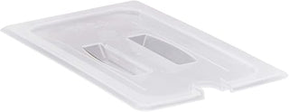 Cambro 30PPCHN190 Food Pan Lid 1/3 Polypropylene With Notched Handle Translucent Case of 6