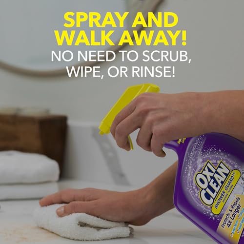 OxiClean 1 / 30 Fl Oz (Pack of 8) / White Multipurpose Bathroom Cleaners