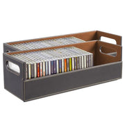Stock Your Home Gray/Espresso / 1 CD Racks
