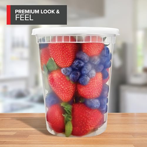 Stock Your Home 32 oz/48 Count / multi-colored / 32.0 ounces Container Sets