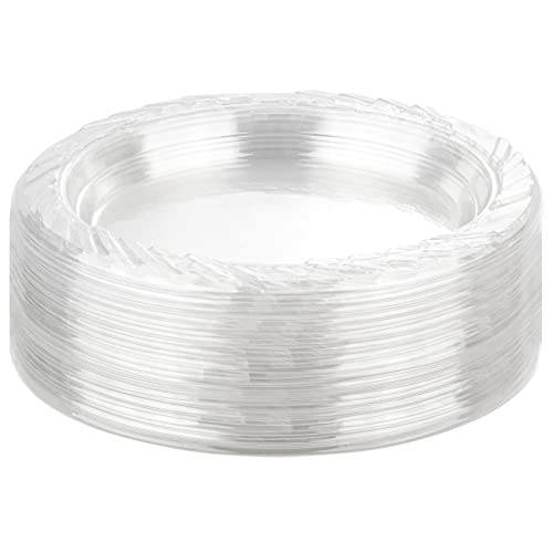 Stock Your Home 120 / 6 Inch / Transparent Plates