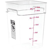 Cambro Clear / 22 QT / 1 Container Sets