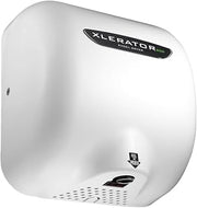 Excel Dryer XL-WV-ECO Hand Dryer XLERATOR XL-W-ECO Automatic, Surface-Mounted, Cast Cover, White Epoxy Paint, 208-277V Standard Nozzle