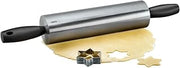 GEFU ROTOLO Rolling Pin | Stainless Steel & Ball Bearings | For Cookies, Pizza, Fondant & Cakes | Ergonomic & Hygienic