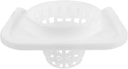 Plastic Mop Drainer Basket with Holes for Draining, Efficient Water Wringer Replacement Basket for Mop Buckets, Splash Reduction Feature, Sturdy Plastic Material, Suitable