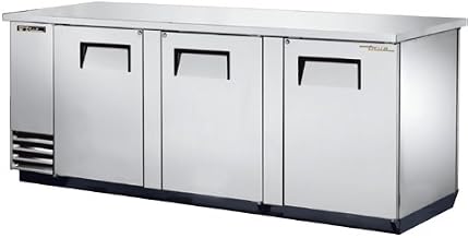 True TBB-4PT Solid Swing Door Pass-Thru Back Bar Cooler