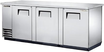 True TBB-4PT Solid Swing Door Pass-Thru Back Bar Cooler