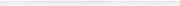 HUBERT Clear Plastic Open Face Adhesive Shelf Molding Strips - 48"L x 1 1/4"H
