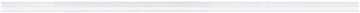 HUBERT Clear Plastic Open Face Adhesive Shelf Molding Strips - 48"L x 1 1/4"H