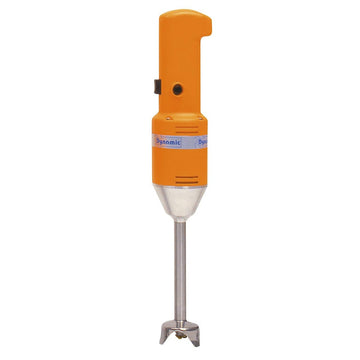 Dynamic MX008 Portable Hand Mixer with Emulsifying Blade by Dynamic International – Silver and orange, Model MD95E