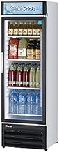 TGM14RV 14 cu. ft. Glass Door Merchandiser with Energy Conserving Fan Control Tasteful and Modern Appearance Double Pane Glass Doors High Density PU Insulation and Adjustable Shelves