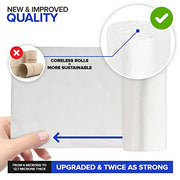 Stock Your Home 50 Count (Pack of 2) / 2 Gallon / Clear Trash Bags