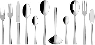 Villeroy & Boch Victor Stainless Steel Flatware Set, 46 Pieces