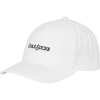 Golf Sucks Hat by TravisMathew – One Size, Cotton, White, Model A41430