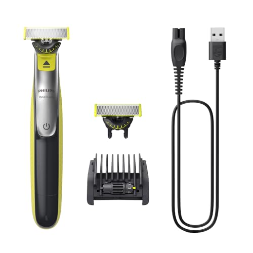 PHILIPS Includes 2 x 360 blades and 5-in-1 trimmer attachment / 1 Count (pack of 1) / Black Personal Groomers