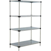 Galvanized Steel by Nexel – Galvanized Steel, Grey, Model 24425SZ