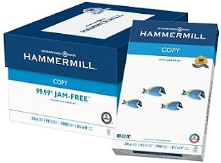 Hammermill Paper, Copy Plus , 20 lb, 8.5 x 14, Legal, 92 Bright, 500 Sheets / 1 Ream (105015), Made in the USA (500 Sheets (10))