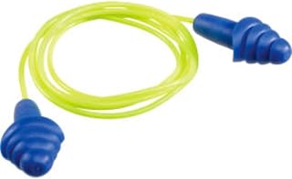 Radians FP43 Resistor II NRR 27 dB Reusable Corded Soft Earplugs 100/Box - 1 Each