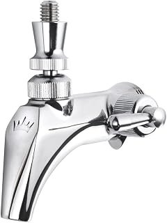 Krowne BC-925 MasterTap Premium Flow Control Dispensing Faucet, Polished Chrome Finish