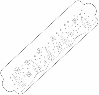 Martellato 40-W173 Decoration Christmas Trees Stencil, 293 x 64 mm, Others, White