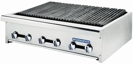 Radiance Cooking TARB-12 12"Wide 2 Burner Commercial Gas Radiant Style Charbroiler