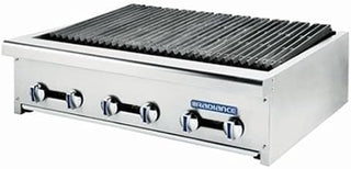 Radiance Cooking TARB-12 12"Wide 2 Burner Commercial Gas Radiant Style Charbroiler