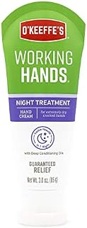 O'Keeffe's Working Hands Hand Cream For Night Relief, 85 CT