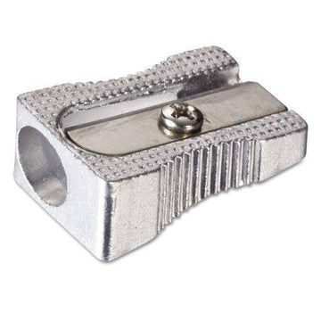 30218 Metal Pencil Sharpener by Officemate – Aluminum, Silver, Model 30218_azty