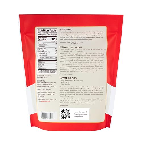 Bob's Red Mill 48 Ounce (Pack of 4) / 4 Wheat Flours & Meals