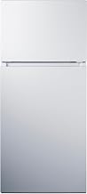 Summit Appliance Summit 30” Top Mount Refrigerator - Freezer, 18 cu.ft. Capacity, ENERGY STAR, Ice Maker, Stainless Steel - FF18SSIM