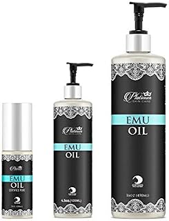 Platinum Skin Care Emu Oil | AEA Certified Pure | Fully Refined (16oz.)