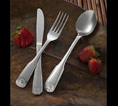 ITI IFNA-221 Nautilus Dinner Fork, 7.5" Length, 18 Stainless Steel (Pack of 12)