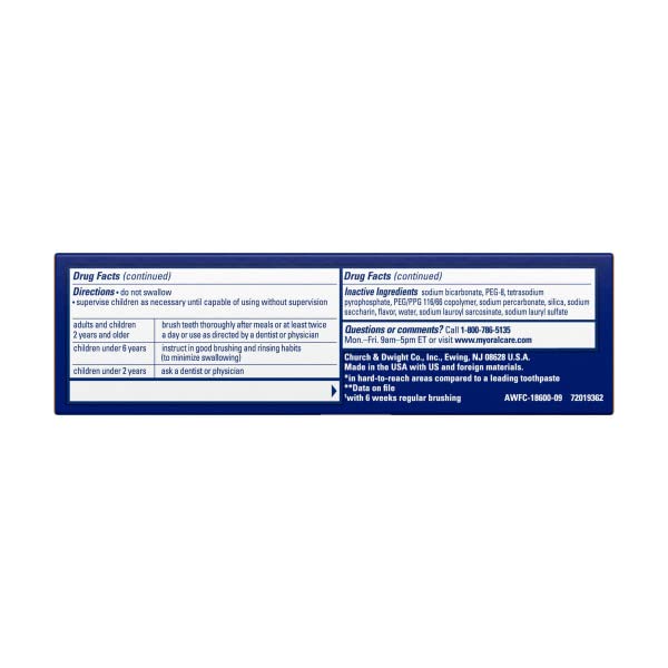 ARM & HAMMER 0.9 Ounce (Pack of 3) / 3 Toothpaste
