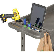 Global Industrial Gray / 38"L x 17.5"W x 32.5"H / Industrial Utility Carts