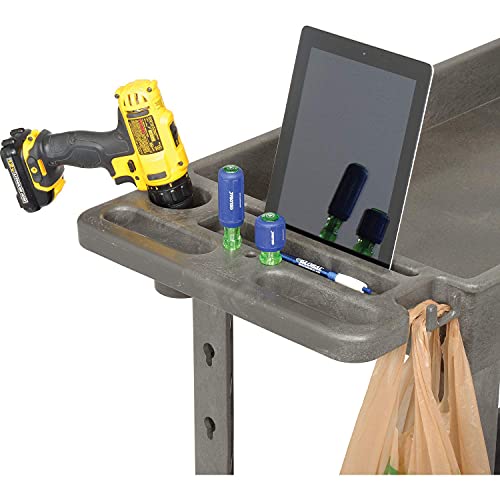 Global Industrial Gray / 38"L x 17.5"W x 32.5"H / Industrial Utility Carts