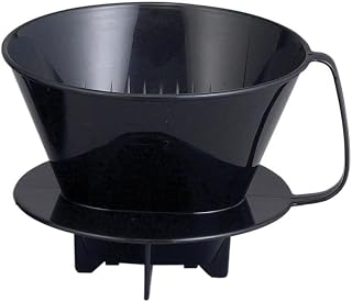 For Harold Import Co. Coffee Filter Cone. No.4-Plastic. Black