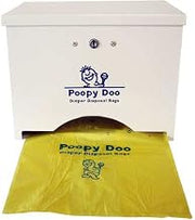 Poopy Doo Diaper Disposal Bag Dispenser, 400 Bag Capacity