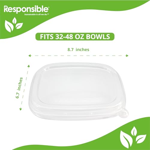 Responsible Products 48 oz (200 Count) / Classic White / Casual Bowls