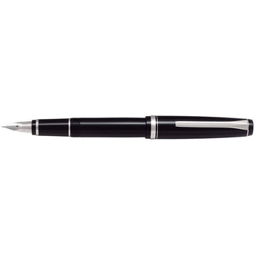 "ELABO [resin body] / Black (nib : Soft Broad) by PILOT – 1 Count (Pack of 1), Resin, Black, Model FE18SRBSB
