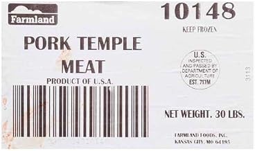 Farmland Pork Temple Meat, 30 Pound -- 1 each.