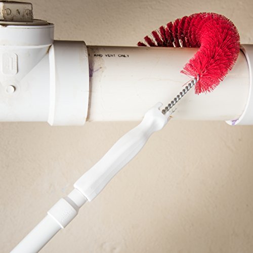 SPARTA Red/White / 1 / 11-1/2" (Pack of 1) Scratch Brushes